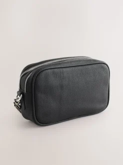 Noir - Sac d'appareil photo en cuir