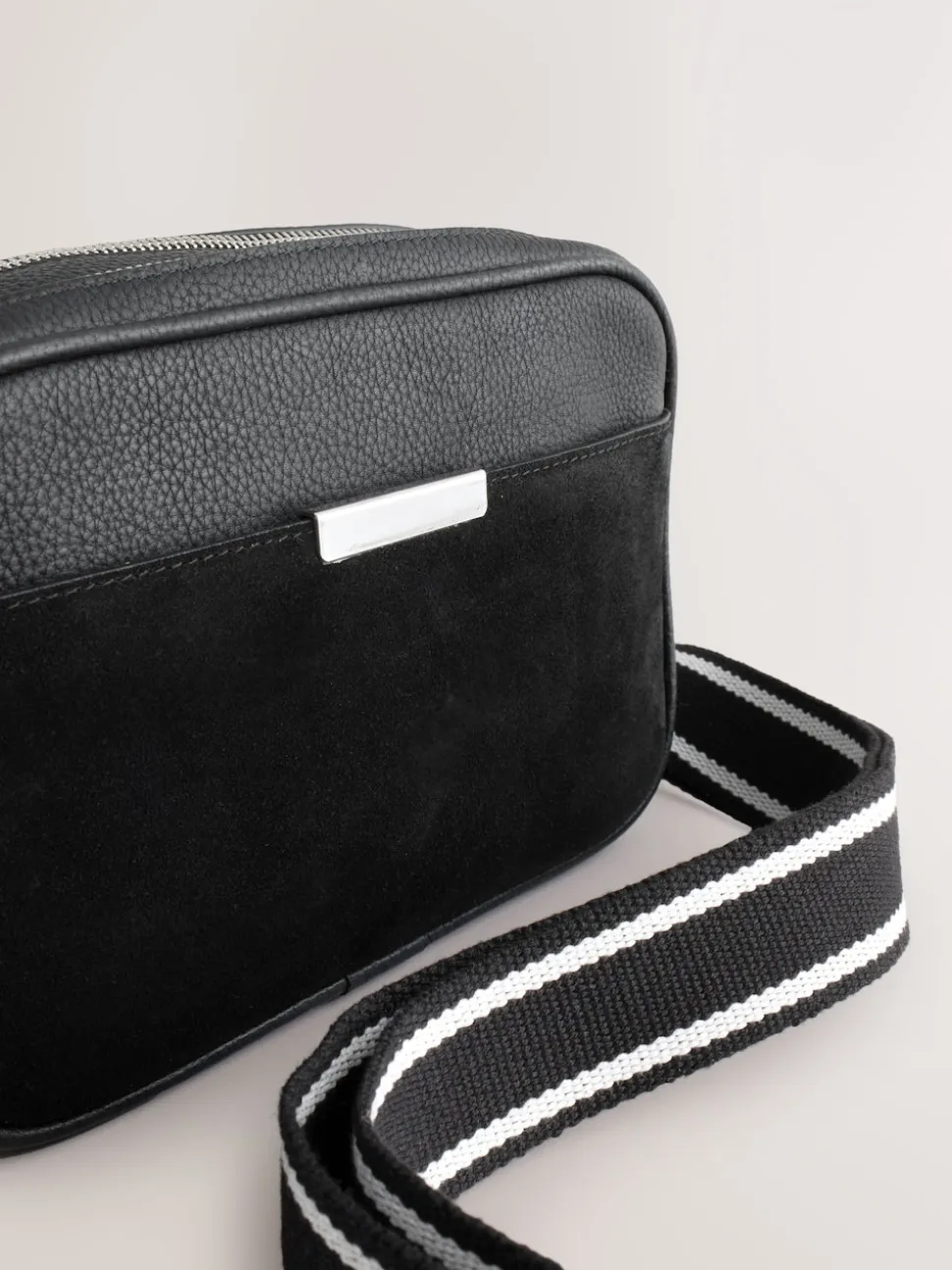 Noir - Sac d'appareil photo en cuir