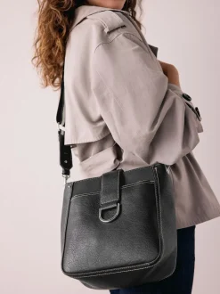 Noir - Sac messager structuré