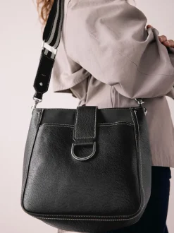 Noir - Sac messager structuré
