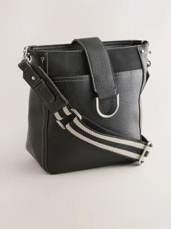Noir - Sac messager structuré