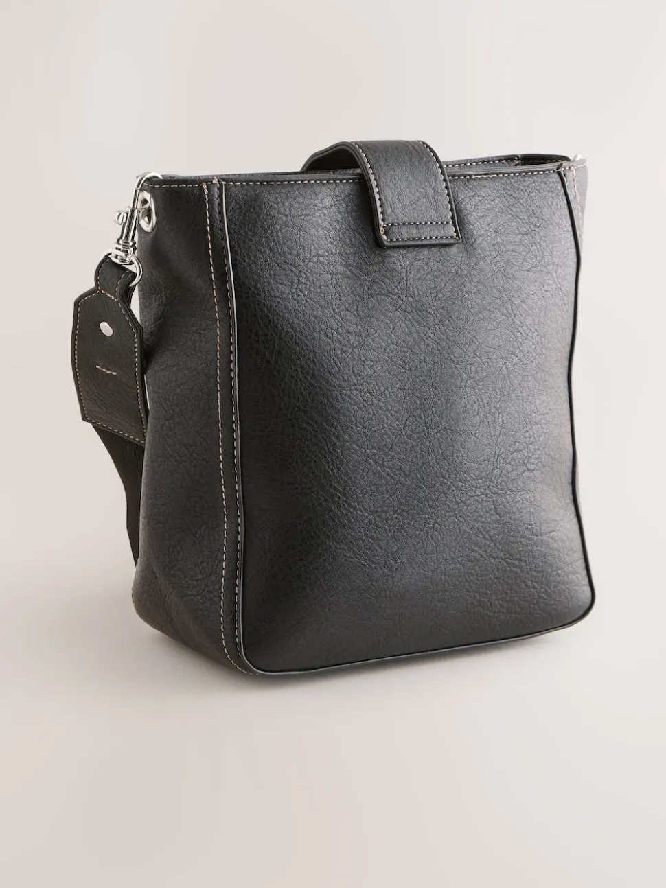 Noir - Sac messager structuré