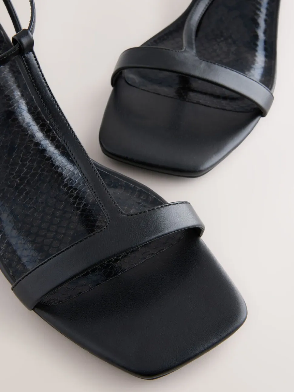 Noir - Sandales Forever Comfort® à brides basses