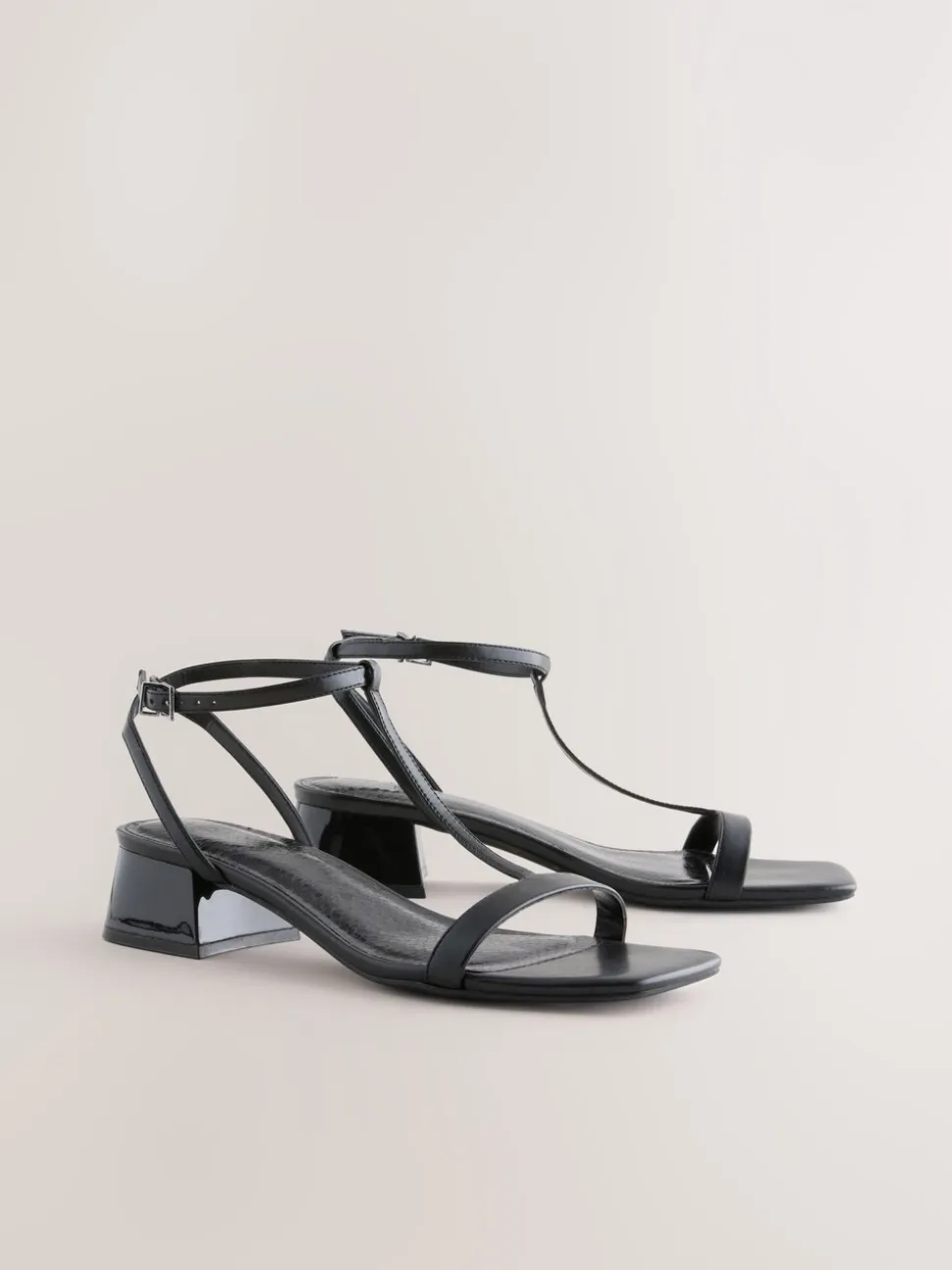 Noir - Sandales Forever Comfort® à brides basses