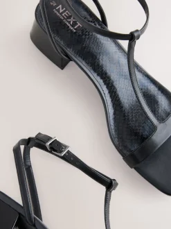 Noir - Sandales Forever Comfort® à brides basses