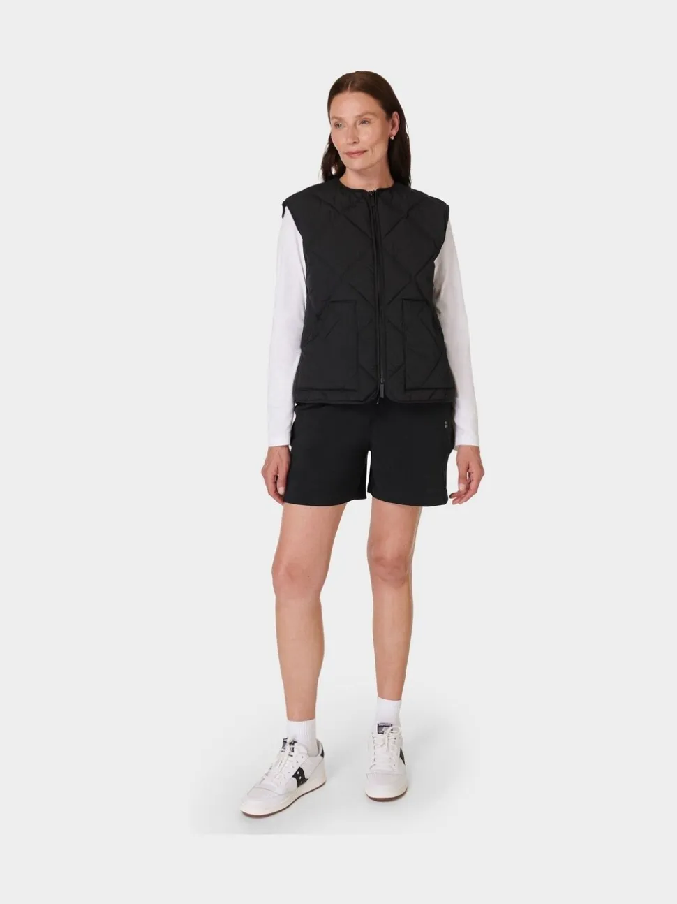 Noir - Short Betty Explorer 5,5" en sueur