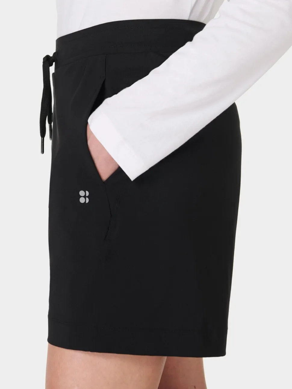 Noir - Short Betty Explorer 5,5" en sueur