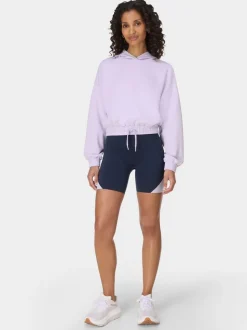Noir - Short Betty Power UltraSculpt taille haute 6» en sueur