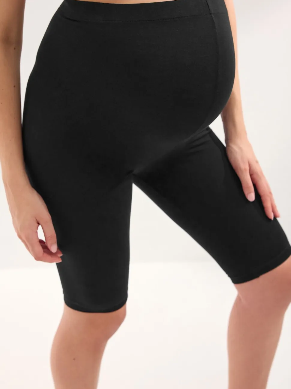Noir - Short cycliste de maternité