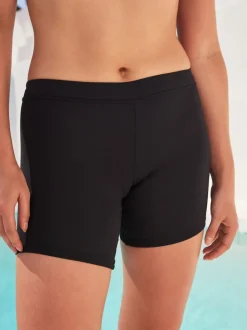 Noir - Short de bikini long