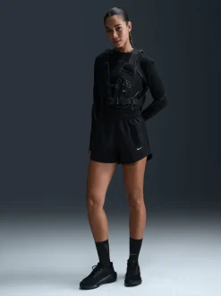 Noir - Short de running Nike Tempo Dri-FIT Mid Rise 3