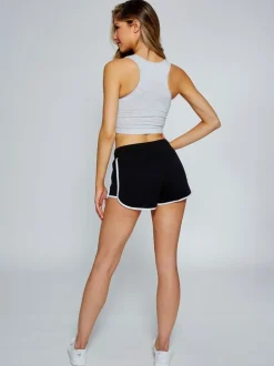 Noir - Short en molleton