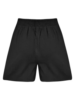 Noir - Short élastique Pour Moi Bree à taille haute