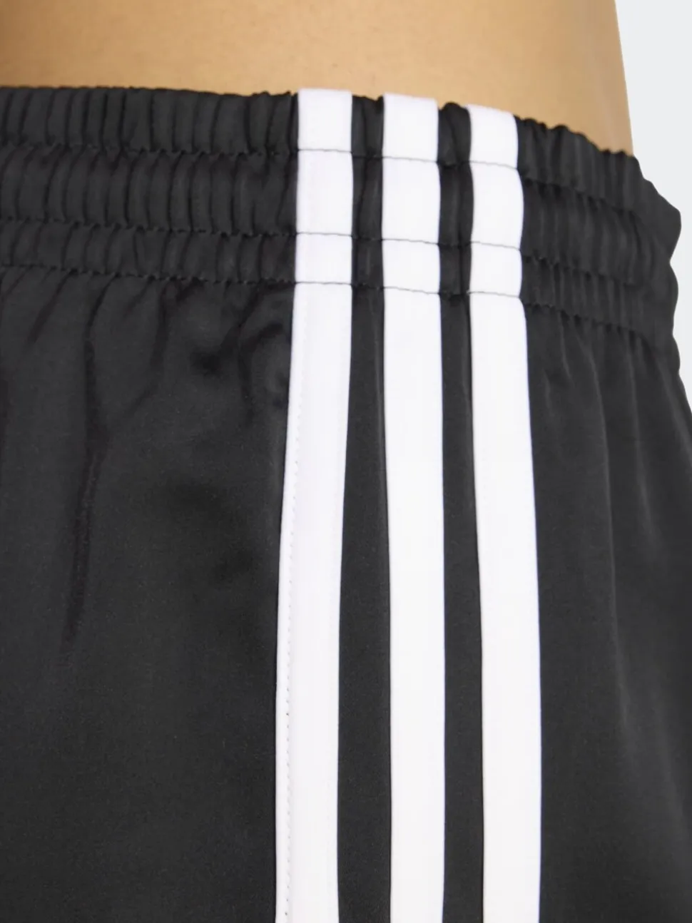 Noir - Shorts Adidas Original Sprinter à 3 rayures