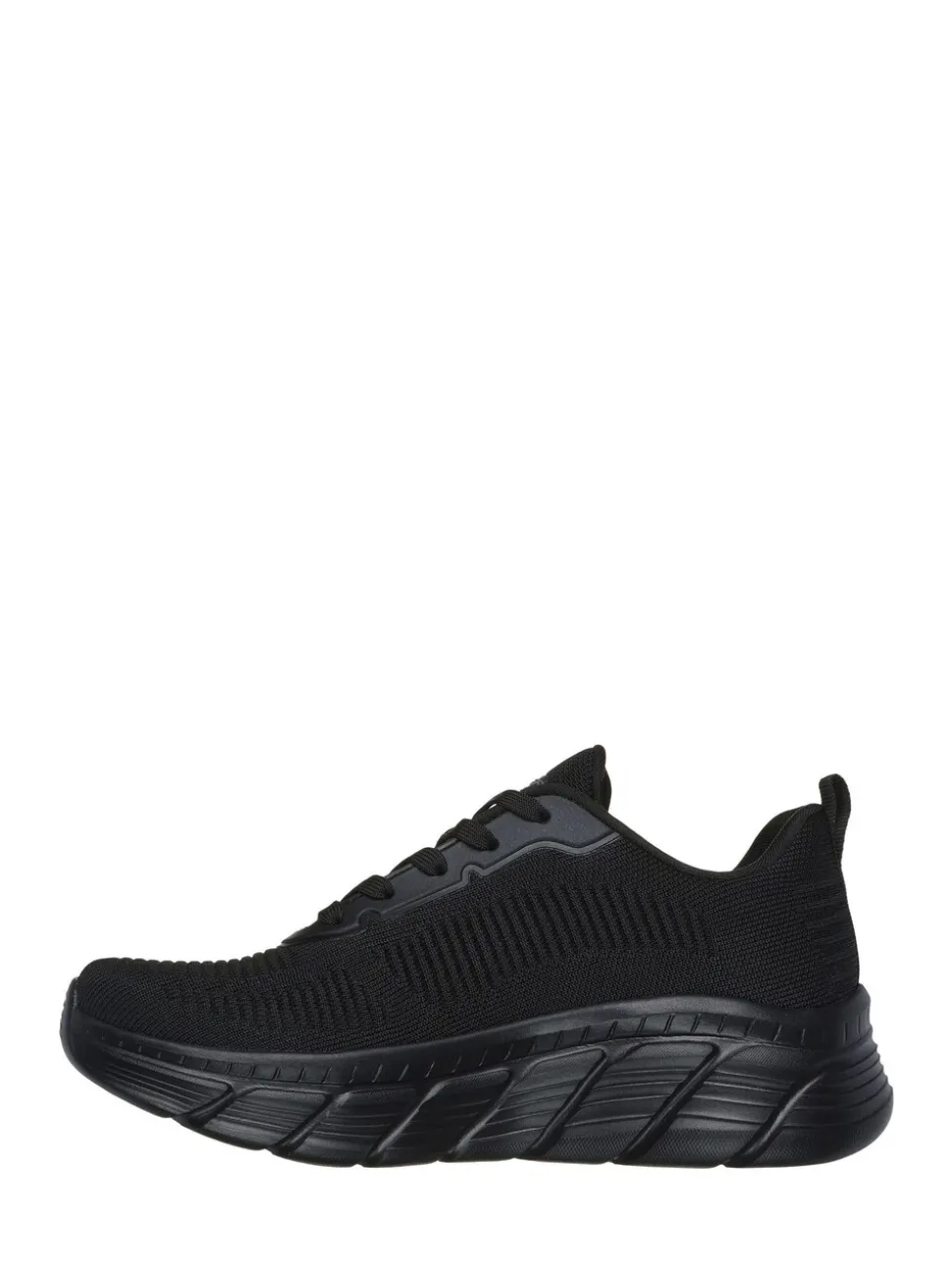 Noir - Skechers Womens Bobs B Flex Hi Flying Trainers