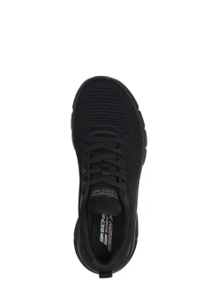 Noir - Skechers Womens Bobs B Flex Hi Flying Trainers