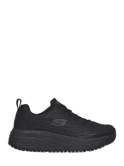 Noir - Skechers Womens Elite Slip Resistant Arch Fit Trainers