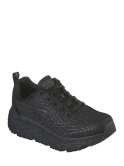 Noir - Skechers Womens Elite Slip Resistant Arch Fit Trainers