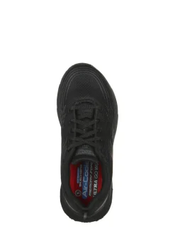 Noir - Skechers Womens Elite Slip Resistant Arch Fit Trainers
