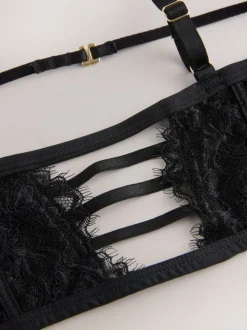 Noir - Soutien-gorge A-E en dentelle
