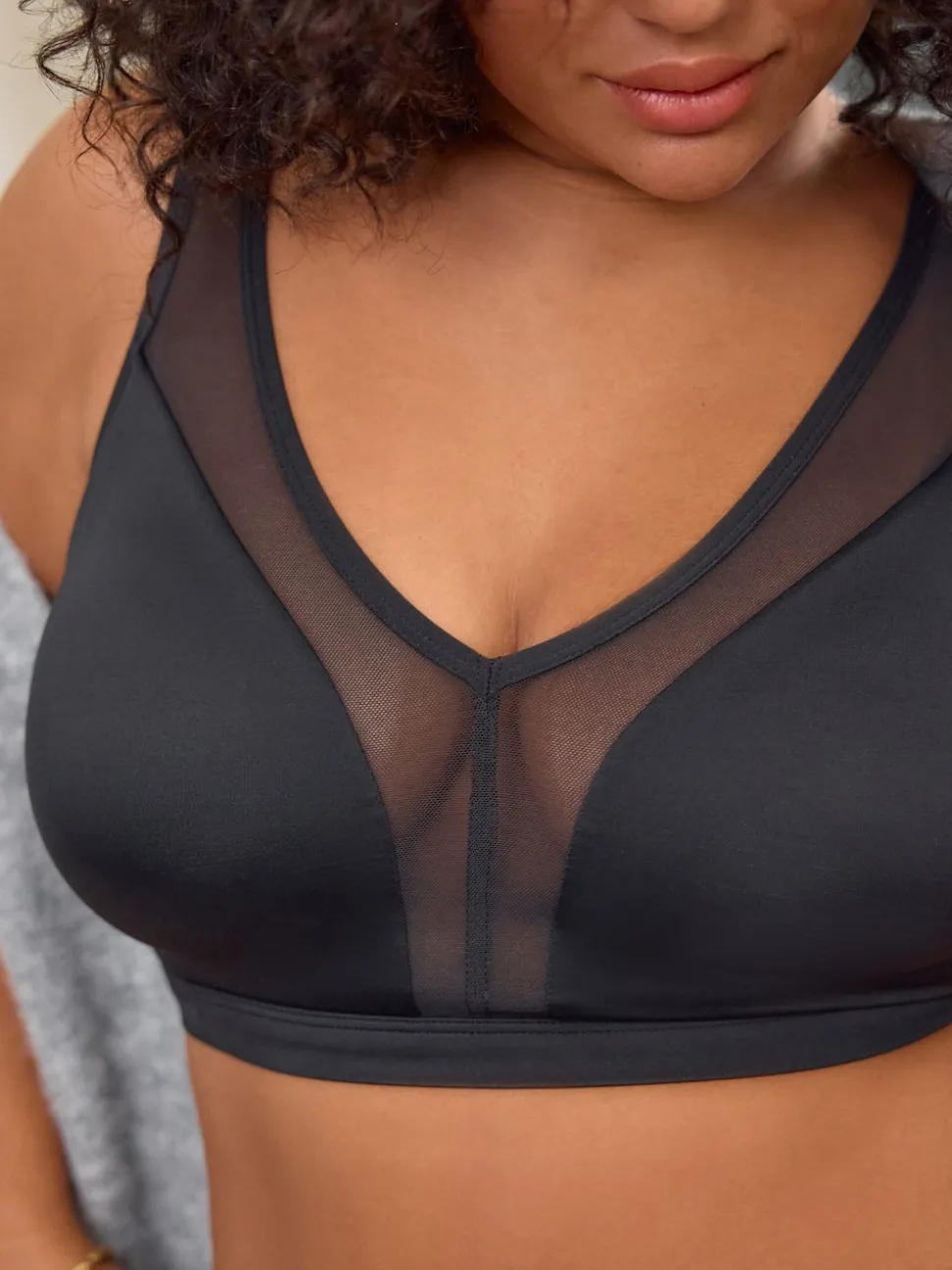 Noir - Soutien-gorge confort ultime sans armatures sans armatures