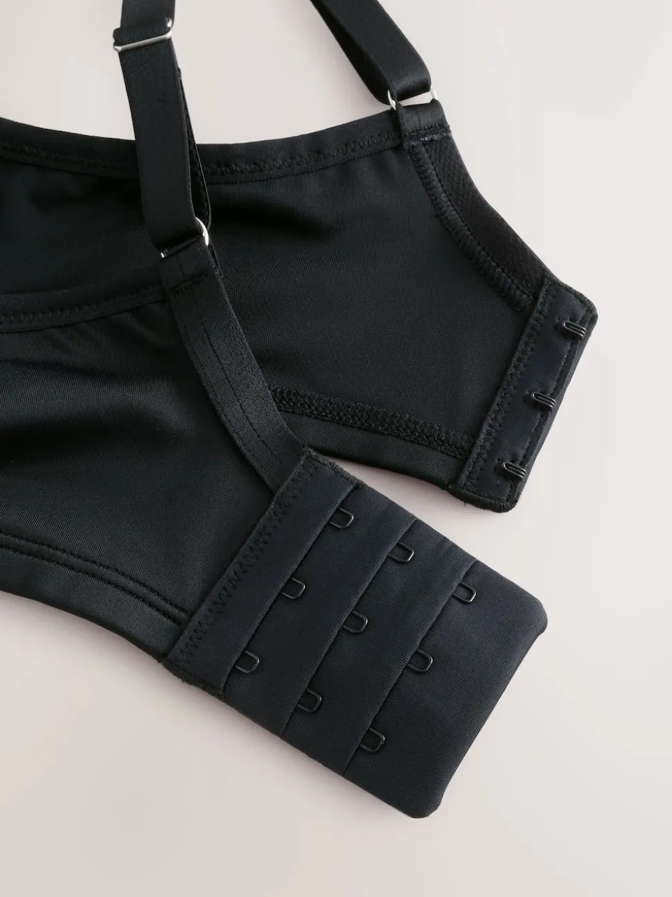 Noir - Soutien-gorge DD+ ultra doux confortable à bretelles rembourrées minimisant