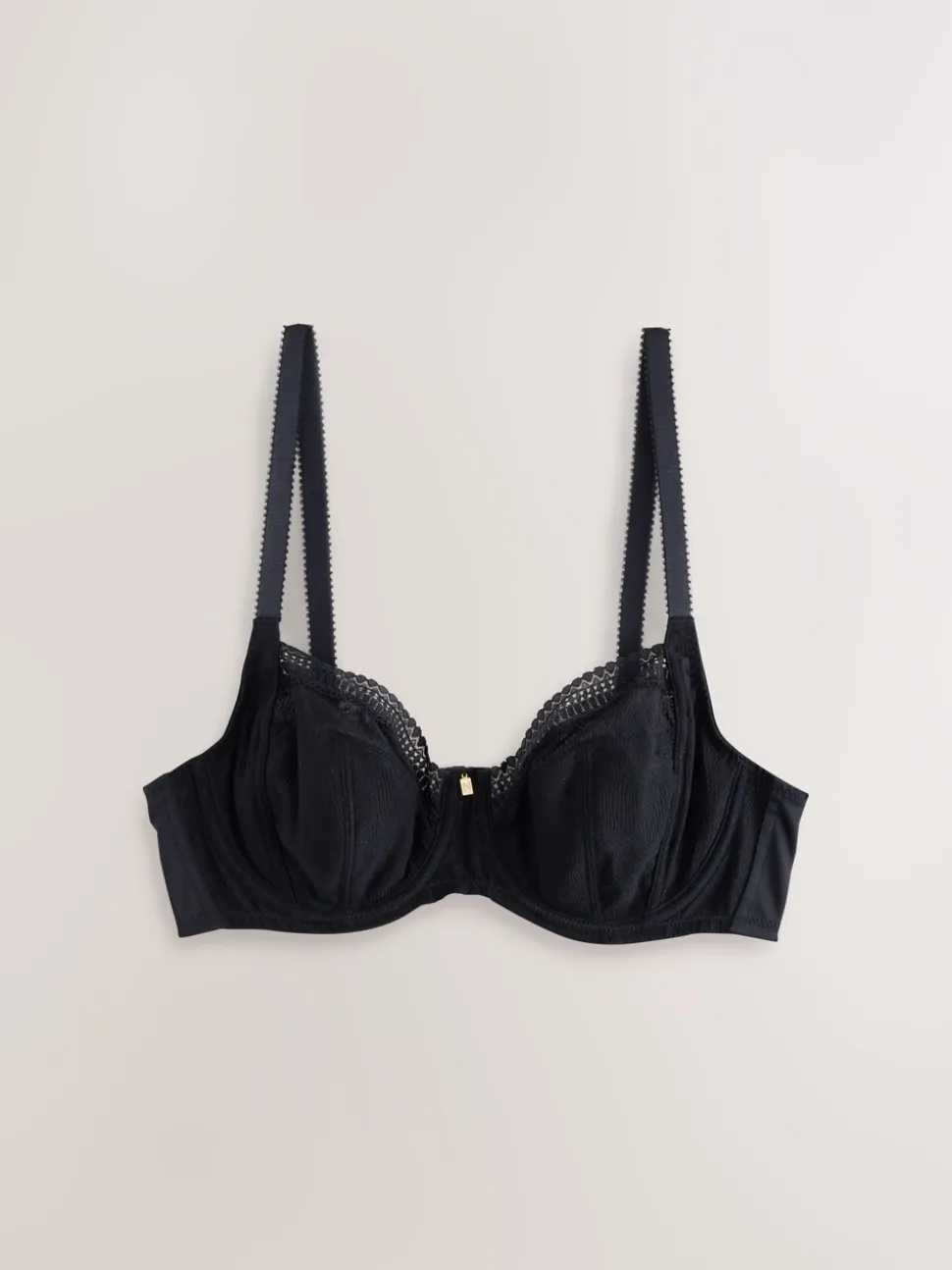 Noir - Soutien-gorge DD-H à armatures avec bonnets classiques