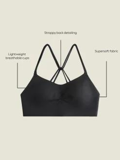 Noir - Soutien-gorge de sport N.Premium Ultimate Comfort à Impact modéré