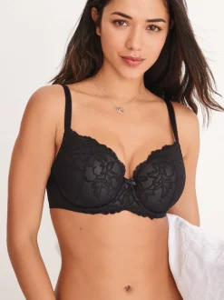 Noir - Soutien-gorge Dentelle DD+