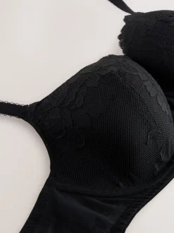 Noir - Soutien-gorge Dentelle DD+