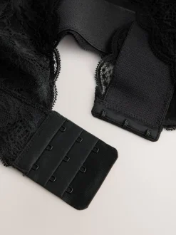 Noir - Soutien-gorge en dentelle maintien total