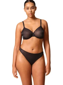 Noir - Soutien-gorge Gossard Glossies moulé de façon évasée