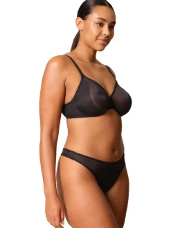 Noir - Soutien-gorge Gossard Glossies moulé de façon évasée