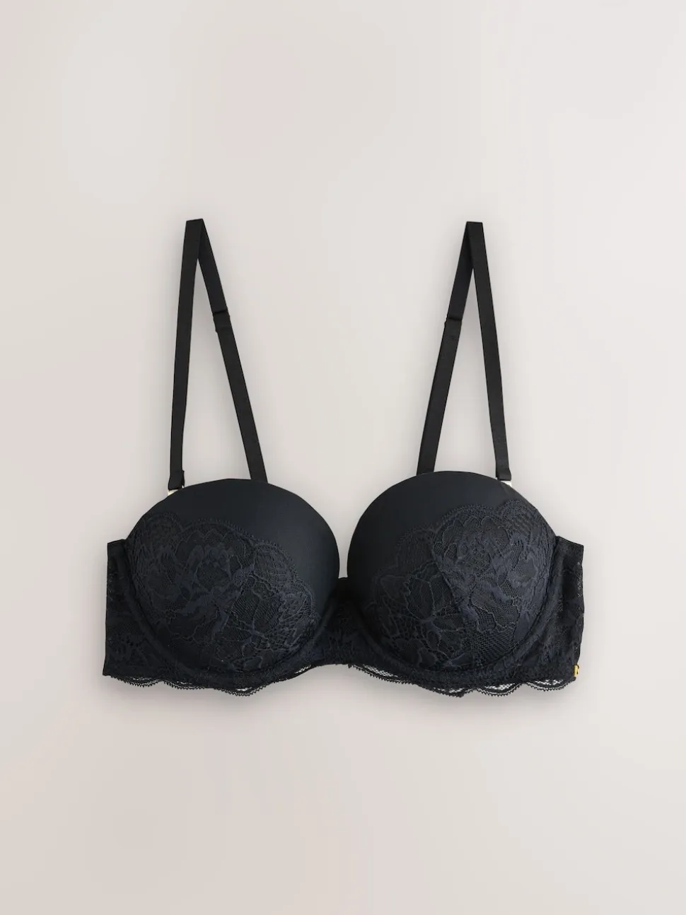 Noir - Soutien-gorge multipositions A-D Wow Triple Boost en dentelle