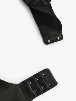 Noir - Soutien-gorge multiposition A-E à décolleté plongeant profond