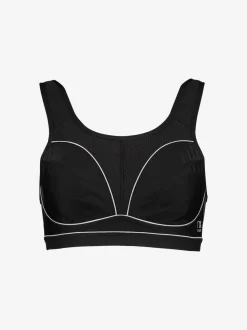 Noir - Soutien-gorge non rembourré BG Active Sports High Impact Dry Tech