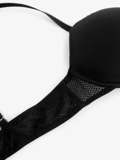 Noir - Soutien-gorge plongeant triple boost A-DD push-up