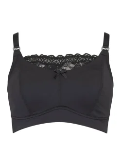 Noir - Soutien-gorge Pour Moi Nursing Rebel long sans bretelles
