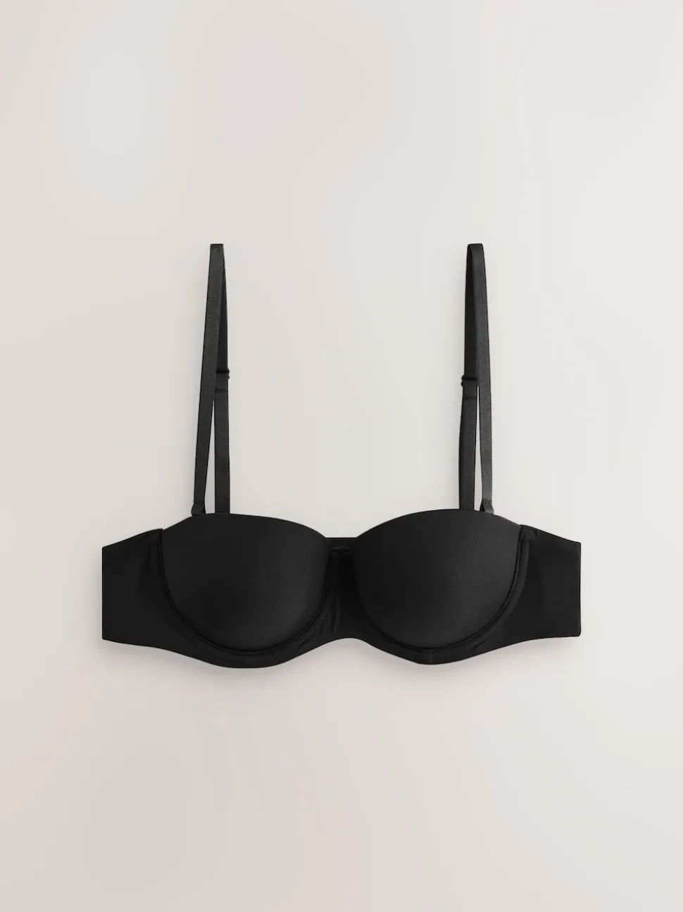 Noir - Soutien-gorge push-up multiway sans bretelles A-E