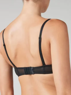 Noir - Soutien-gorge push-up push-up A-DD Triple Boost sans bretelles
