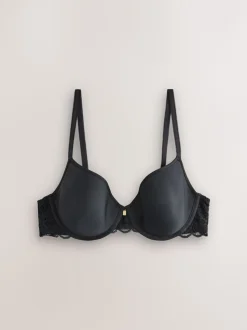 Noir - Soutien-gorge t-shirt léger respirant Premium Ultimate Comfort