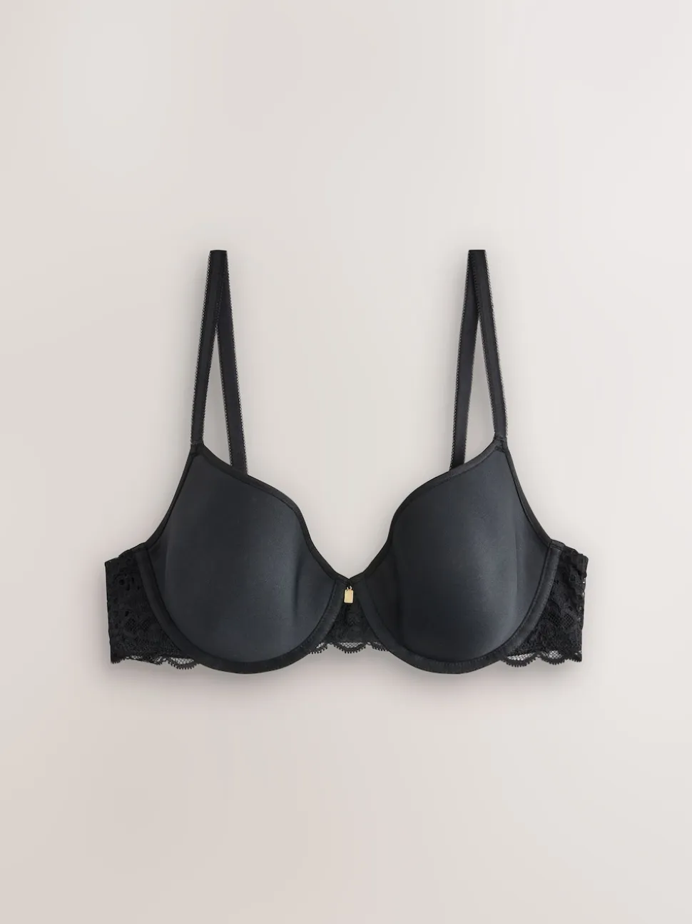 Noir - Soutien-gorge t-shirt léger respirant Premium Ultimate Comfort