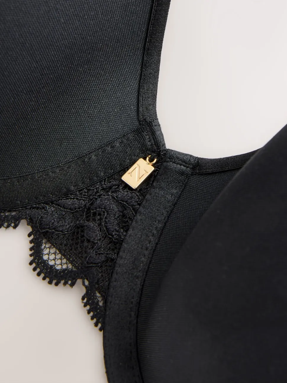 Noir - Soutien-gorge t-shirt léger respirant Premium Ultimate Comfort