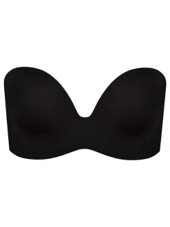 Noir - Soutien-gorge Wonderbra Perfect Body Ultimate Skin sans bretelles et sans armatures