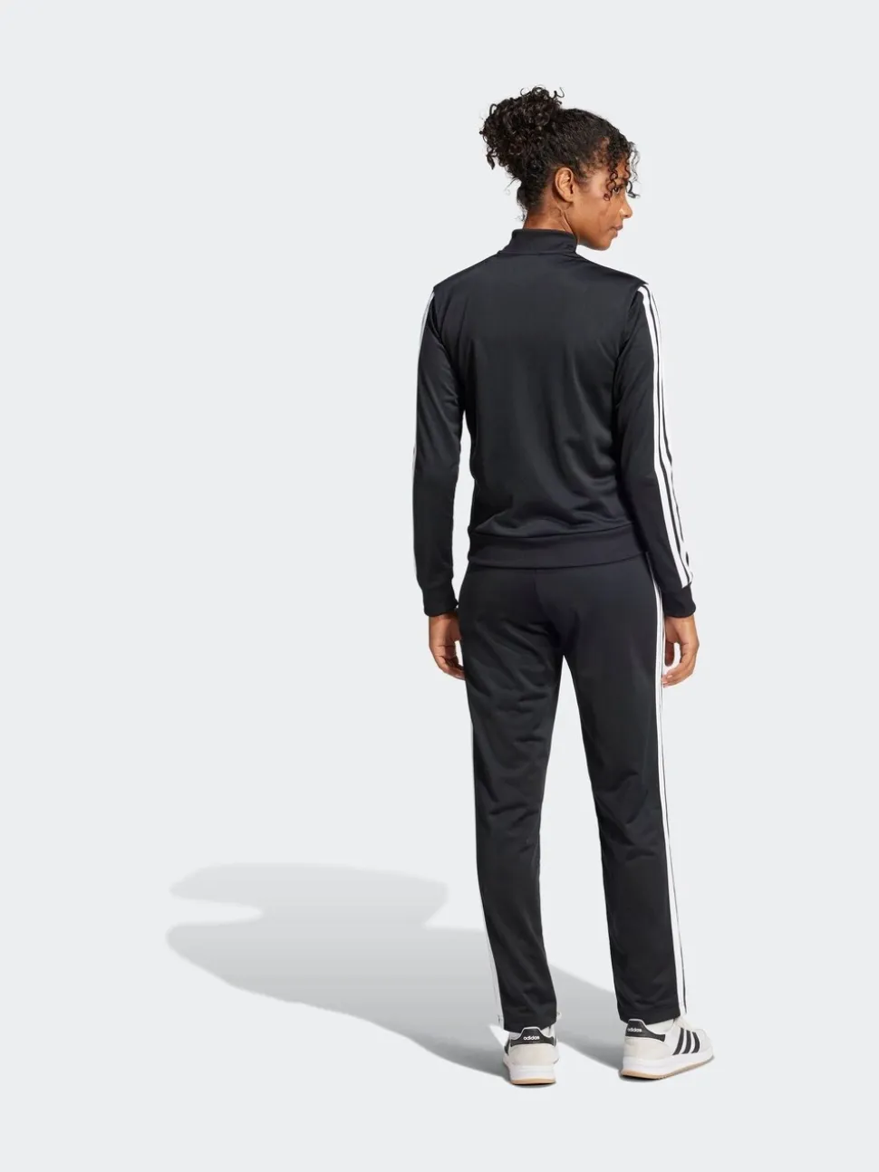 Noir - Survêtement adidas Essentials avec logo à 3 bandes