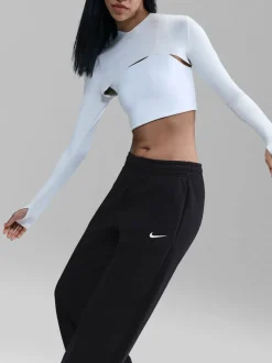 Noir - Survêtement ample Nike Vêtements de sport Phoenix en polaire taille haute