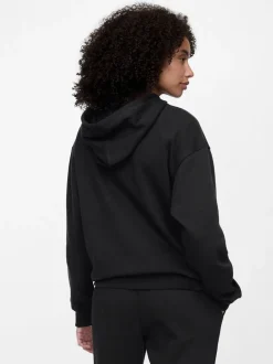 Noir - Sweat à capuche Gap avec logo