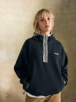Noir - Sweat-shirt à capuche Columbia Helvetia™ II en polaire marron