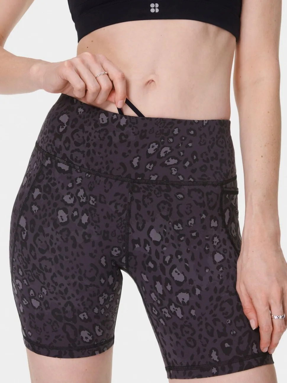 Noir - Sweaty Betty Power 6" Short motard