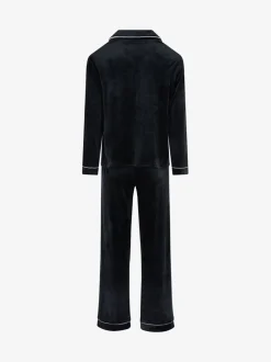 Noir - The Little Tailor Pyjama de Noël en velours doux de luxe